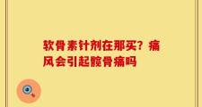 软骨素针剂在那买？痛风会引起髋骨痛吗