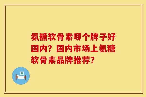 氨糖软骨素哪个牌子好国内？国内市场上氨糖软骨素品牌推荐？