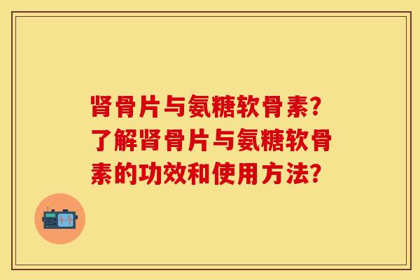 肾骨片与氨糖软骨素？了解肾骨片与氨糖软骨素的功效和使用方法？