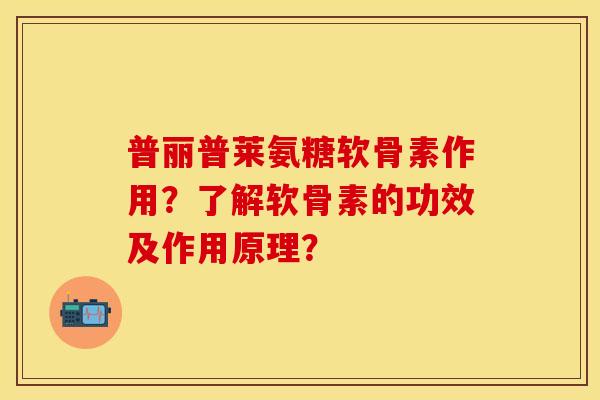 普丽普莱氨糖软骨素作用?了解软骨素的功效及作用原理? 普丽普莱氨糖软骨素作用?了解软骨素的功效及作用原理?