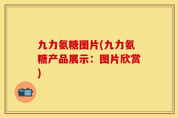 九力氨糖图片(九力氨糖产品展示:图片欣赏)