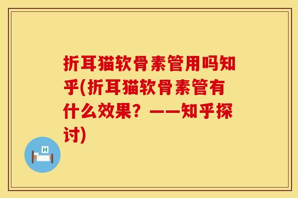 折耳猫软骨素管用吗知乎(折耳猫软骨素管有什么效果？——知乎探讨)