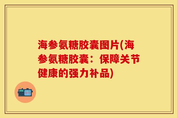 海参氨糖胶囊图片(海参氨糖胶囊：保障关节健康的强力补品)