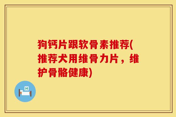 狗钙片跟软骨素推荐(推荐犬用维骨力片，维护骨骼健康)