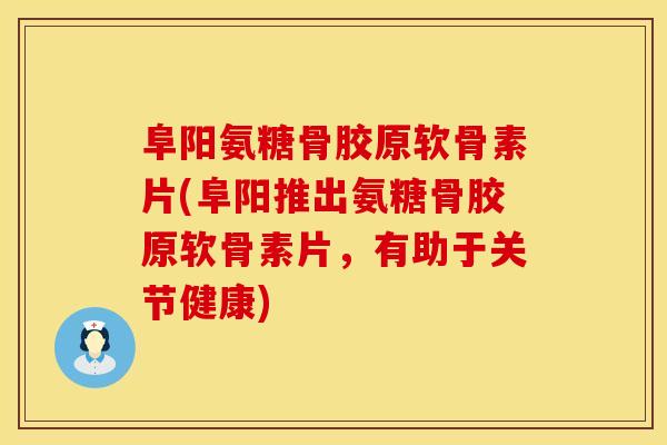 阜阳氨糖骨胶原软骨素片(阜阳推出氨糖骨胶原软骨素片，有助于关节健康)