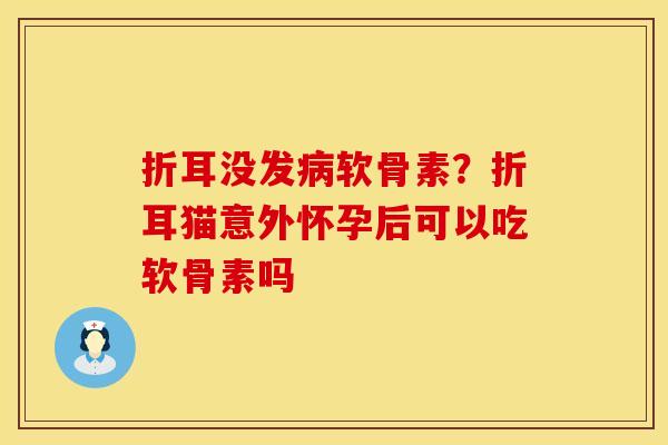 折耳没发软骨素?折耳猫意外怀孕后可以吃软骨素吗 折耳没发软骨素?折耳猫意外怀孕后可以吃软骨素吗