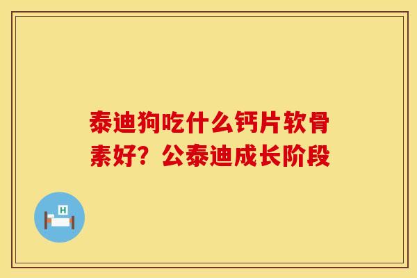 泰迪狗吃什么钙片软骨素好？公泰迪成长阶段