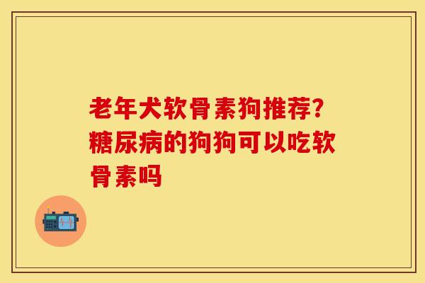 老年犬软骨素狗推荐？糖尿病的狗狗可以吃软骨素吗