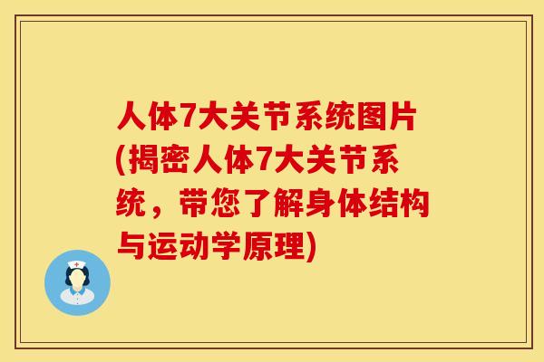 人体7大关节系统图片(揭密人体7大关节系统，带您了解身体结构与运动学原理)
