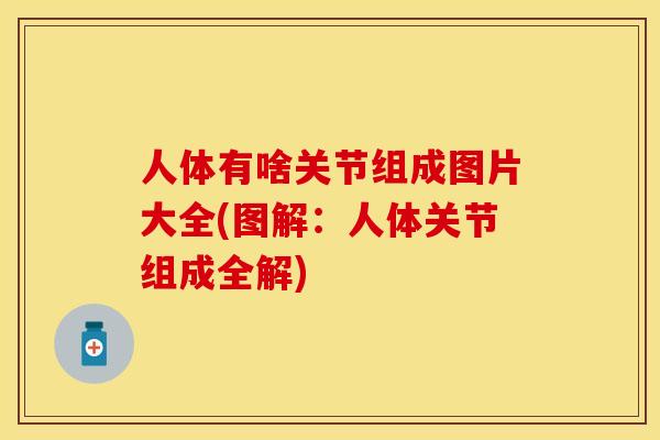 人体有啥关节组成图片大全(图解：人体关节组成全解)
