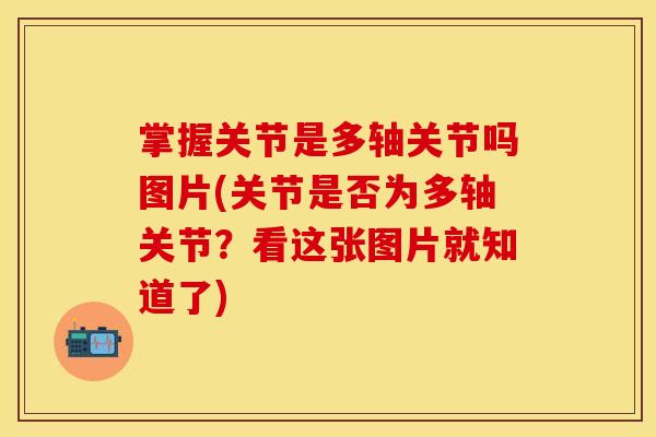 掌握关节是多轴关节吗图片(关节是否为多轴关节？看这张图片就知道了)