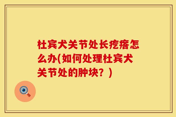 杜宾犬关节处长疙瘩怎么办(如何处理杜宾犬关节处的肿块？)