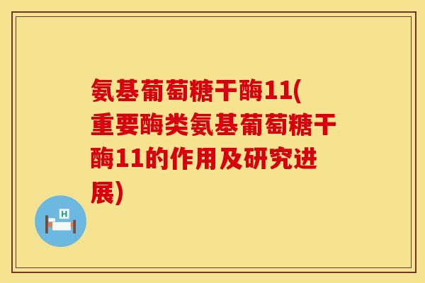 氨基葡萄糖干酶11(重要酶类氨基葡萄糖干酶11的作用及研究进展)