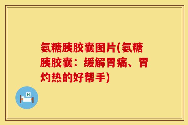 氨糖胰胶囊图片(氨糖胰胶囊：缓解胃痛、胃灼热的好帮手)