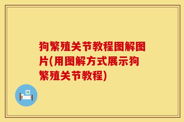 狗繁殖关节教程图解图片(用图解方式展示狗繁殖关节教程)